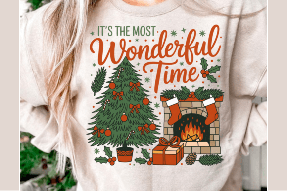 It's the Most Wonderful Time PNG,Vintage - Image 7