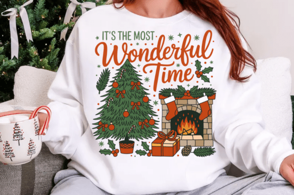 It's the Most Wonderful Time PNG,Vintage - Image 9