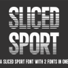 JP Sliced Sport Font Font