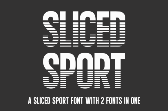 JP Sliced Sport Font Font