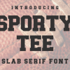 JP Sporty Tee Font