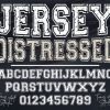 Jersey Distressed Font