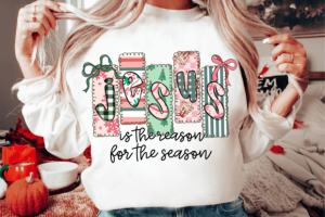 Alternative view of Jesus is the Reason for the Season PNG