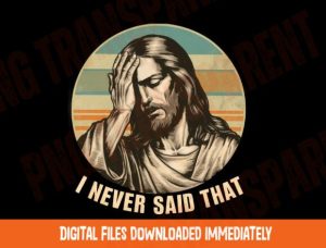 Alternative view of Jesus Meme Funny Christian Png