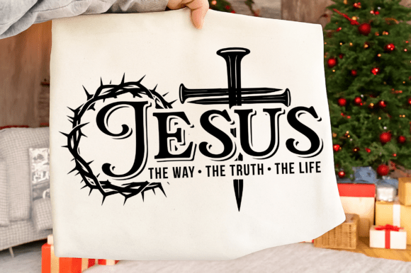 Jesus SVG,the Way the Truth the Life PNG