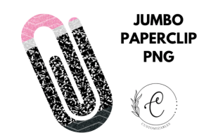 Jumbo Paperclip School Design Png