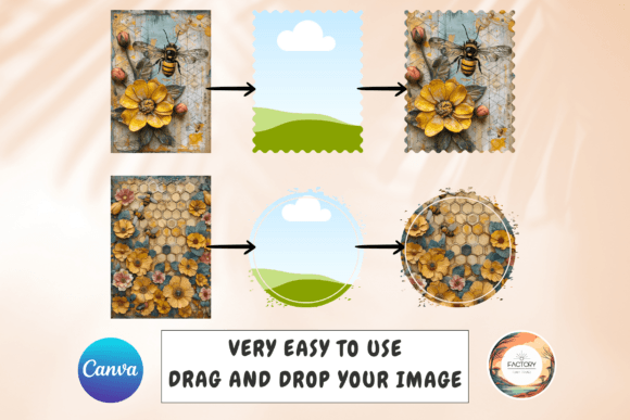 Junk Journal Template Canva Journal Page - Image 4