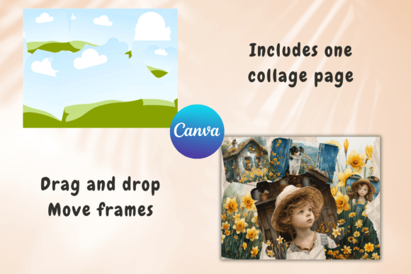 Junk Journal Template Canva Journal Page - Image 8