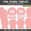 Junk Journal Envelopes Template Kit