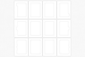 Alternative view of Junk Journal Folio Template Kit