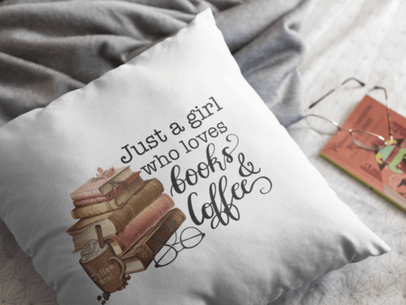 Just a Girl Who Loves Books and Coffee - Image 2