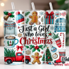 Just a Girl Who Loves Christmas Tumbler