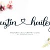 Justin Hailey Modern Font Font