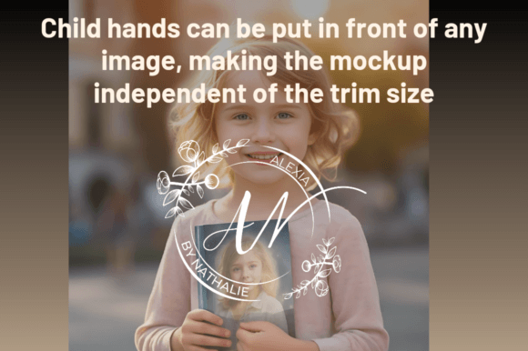 KDP Coloring Book Mockup - Child Model - Image 8