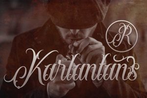 Alternative view of Karmaloy Font