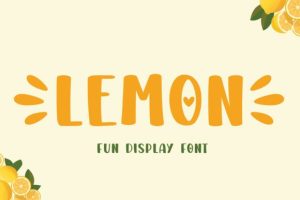 Lemon Font