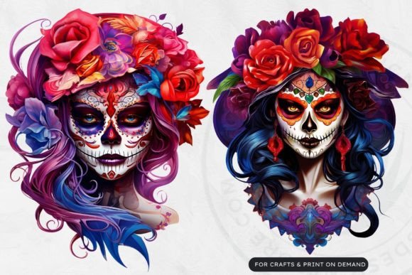 La Catrina Day of the Dead PNG Clipart - Image 4