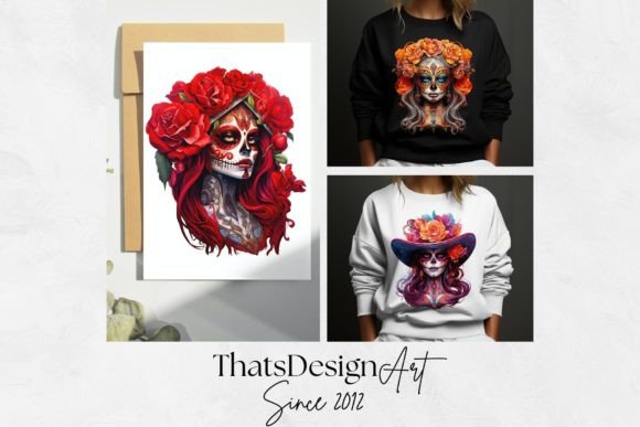 La Catrina Day of the Dead PNG Clipart - Image 9