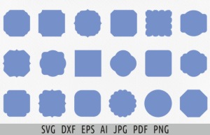 Label Shapes Svg Custom Label Svg Bundle