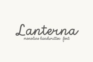 Lanterna Font