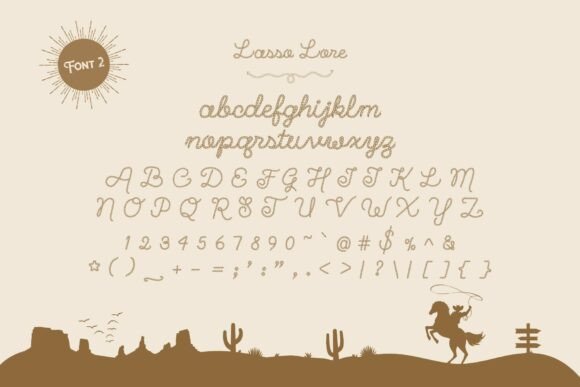 Lasso Lore Font - Image 4