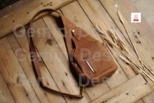 Leather Pattern Body Bag, PDF File DIY