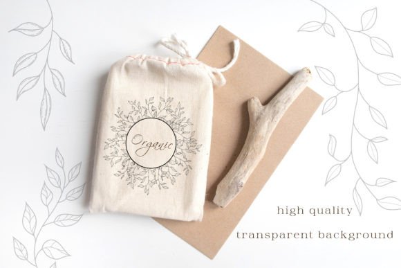 Leaves and Twigs Line Art SVG - Image 6