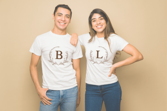 Lena Monogram Font - Image 5