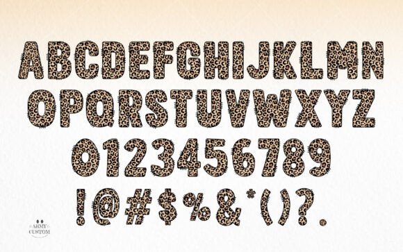 Leopard Army Font - Image 3