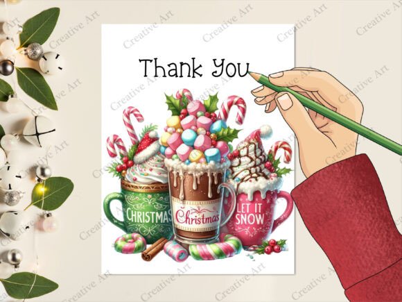 Let It Snow Christmas Coffee Png - Image 4