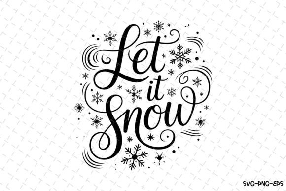 Let It Snow Svg | Christmas Svg