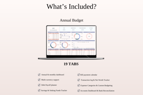 Life Organizer Bundle in Excel & Google - Image 7
