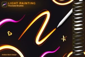 Light Painting Procreate Brushes