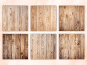 Alternative view of Light Wood Background Digital Papers