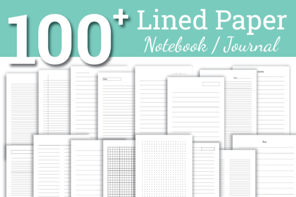 Lined Paper Bundle | Notebook | Journal