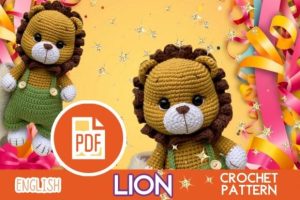 Lion Crochet Pattern PDF