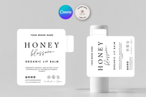 Lip Balm Label Template