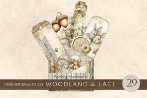 Loaded Tags Woodland Theme