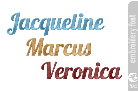 Lobster Regular Embroidery Font - Medium - Image 2