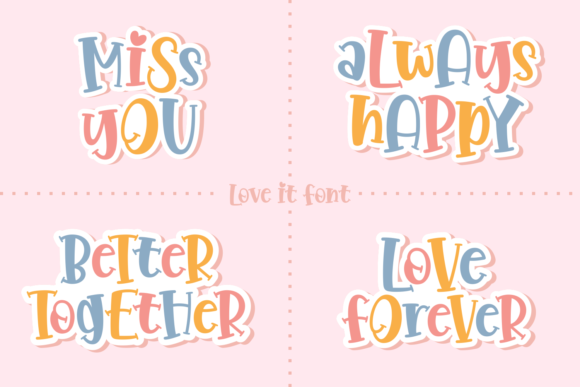 Love It Font - Image 3