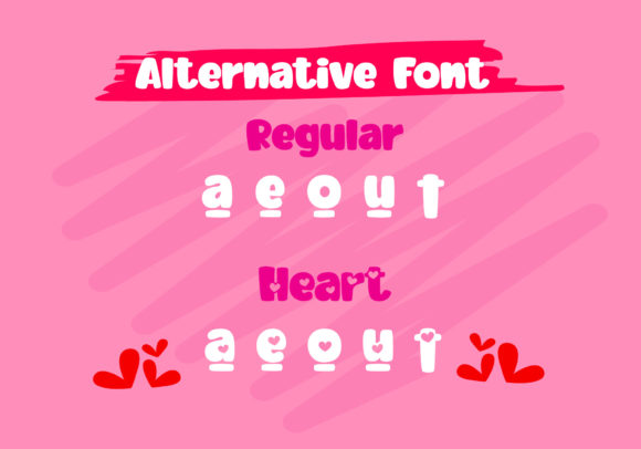 Love Story Font Font - Image 8
