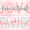 Love Twist Duo Font