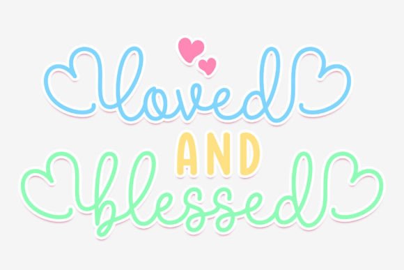 Lovely Mood Duo Font - Image 2