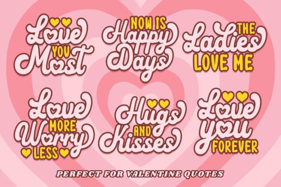 Lovely Valentine Font - Image 2