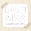 Lovely Wives Font
