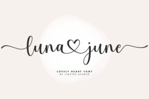 Luna June Font