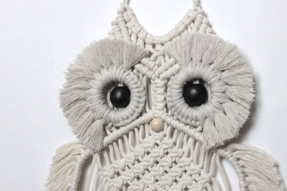 Macrame Owl Wall Hanging Pattern PDF - Image 4