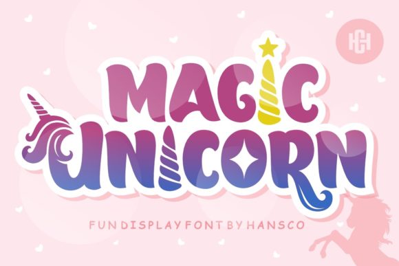 Magic Unicorn Font