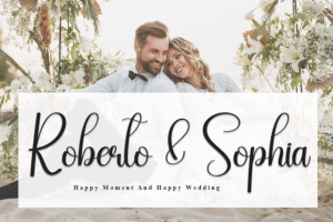 Alternative view of Magnolia Font