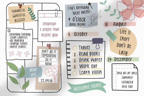 Make a Note Font - Image 5